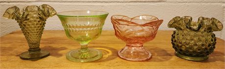 Fenton and Vaseline Glass