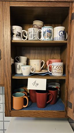 Cupboard Cleanout: Different Style Mugs & Cups