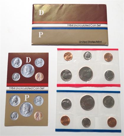 1984 Uncirculated Coin Set
