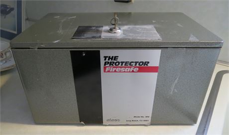 The Protector Fire Safe Box With Key