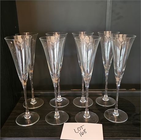 Crystal Wine Glasses Set Of 8