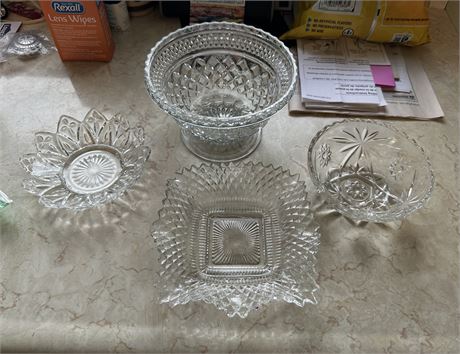 Glass Bowl Lot