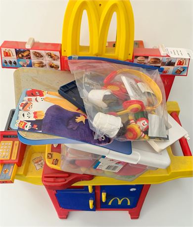 Vintage McDonald's Drive Thru Kitchen Playset Toy & More