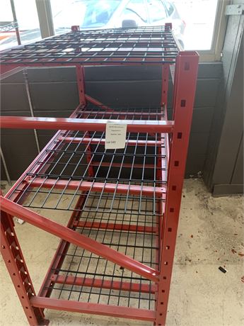 Metal Pallet Racking - 1 Section