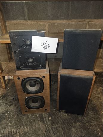 MK Model S-1 Speaker Set