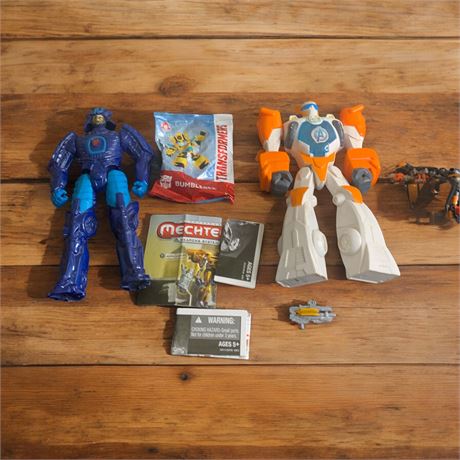 Toy Robot Action Figure Lot