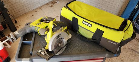 Ryobi Circulating & Recip Saws w/ Bag (NO BATTERY or CHARGER)