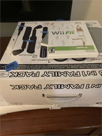 Wii Lot 15 in 1 family pack & Wii Fit