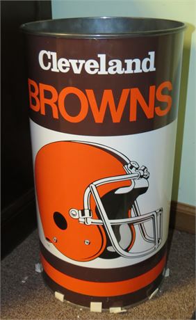 Cleveland Browns Garbage Can