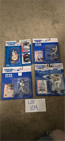 Vintage Starting Lineup Baseball Figurines