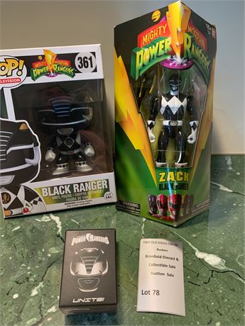Funko Pop! Mighty Morphin Power Rangers Black Ranger Television #361