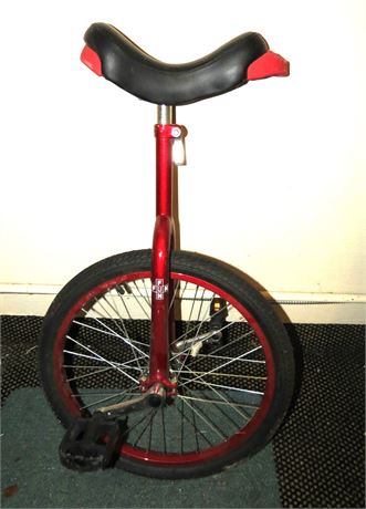 FUN Red Unicycle