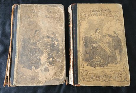 Antique Books: Reading Lesson Books