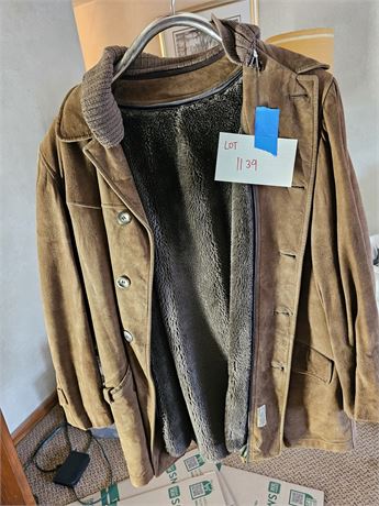 Men's Zero King Suede Coat