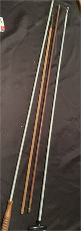 Vintage Gun Cleaning Rods Lot of 4