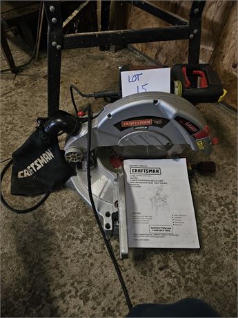 Craftsman Lazer Compound Miter Saw