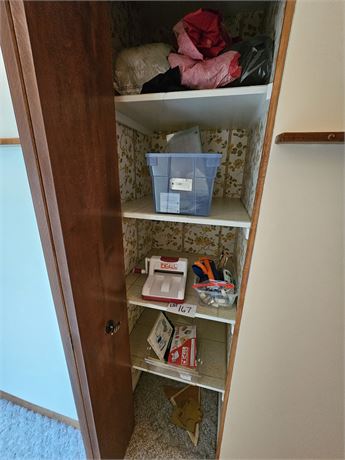 Hall Closet Cleanout: Mixed Crafting & Supplies:BigKick/Rollers/Platform/Oils &