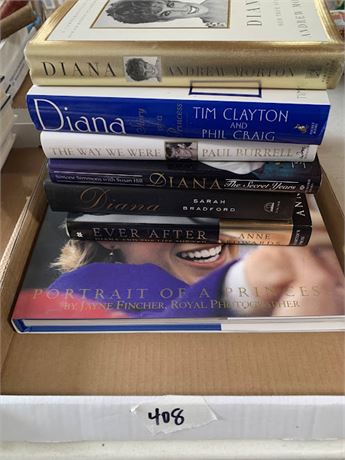 Princess Diana "Di" Of Whales Book Lot