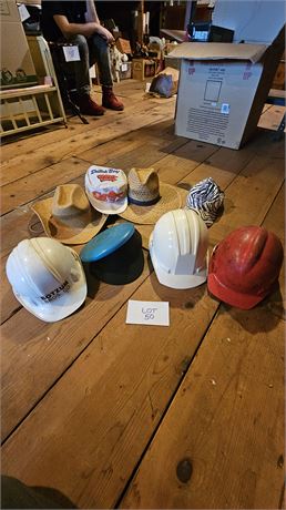 Vintage Hard Hats, Ball Caps & More