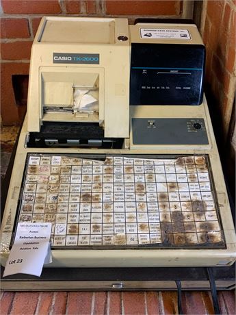 Casio TK2600 Cash Register (Vintage)