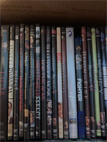 DVD Movie Lot - Hotel Rwanda, Thor, Priest, The Prophecy, Reign & More