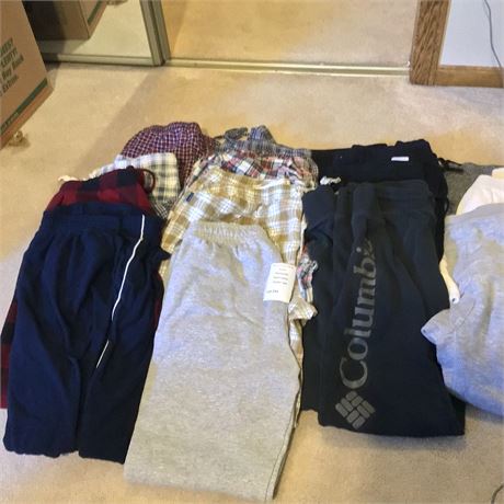 Mens PJ/Lounge/Sweat Pant Lot Sizes M, L, XL - Columbia, Old Navy, Mission Ridge