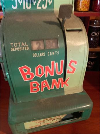 1950s Toy Tin Cash Registers Lot of 3