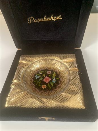 Hand-Painted Turkish Bowl/Dish By Paşabahçe