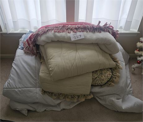 Mixed Heavy Quilts/Comforters & Blankets Full Size