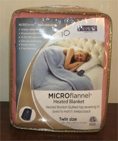 Micro Flannel Heated Blanket