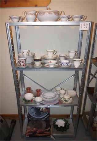 China, Tea Cups, Etc