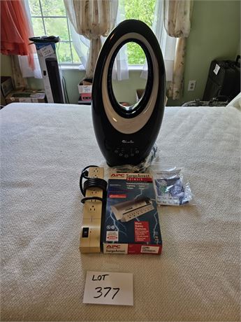 LivePure Air Cleaning Fan Works & Surge Breakers