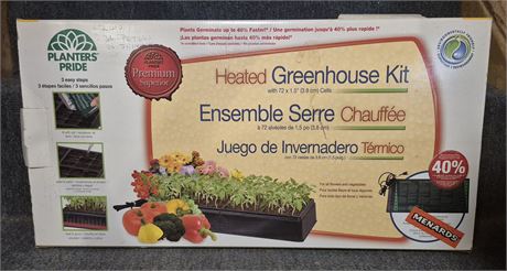 Heated Greenhouse Kit
