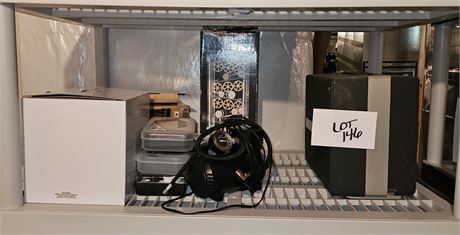 Bella Howell 8MM Projector, Master Airbrush Kit & More