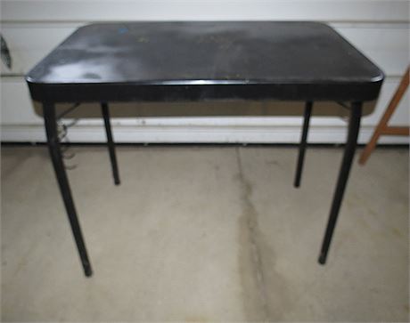 Folding Metal Table