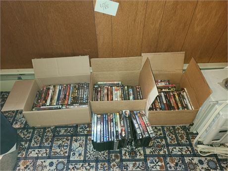 Large Lot of Mixed DVD's