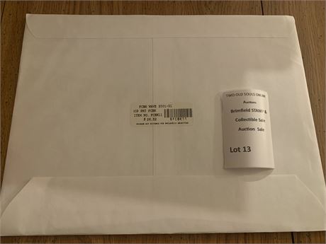 US Postal Stamps FCBK WAVE 2001-01 Item FCBK11 26.52 (Sealed)