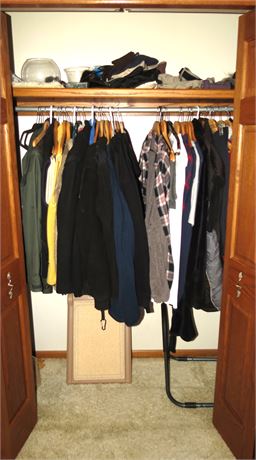 Closet Cleanout: Coats, Jackets, Vests, Etc