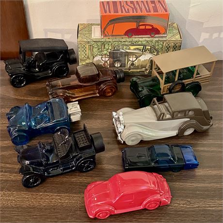 Lot of Vintage Avon Aftershave Bottles