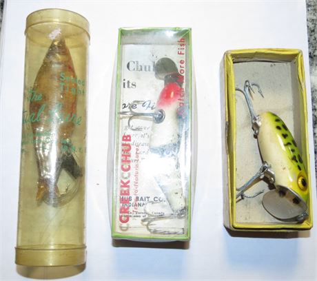 3 Vintage Lures