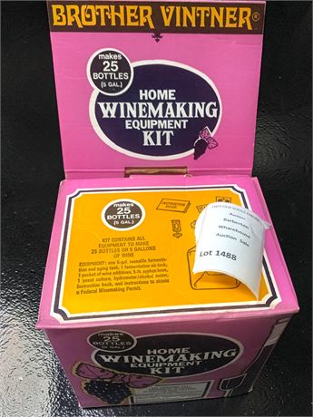 Brother Vintner Home Winemaking Equipment Kit For Making 5-Gallon Batches