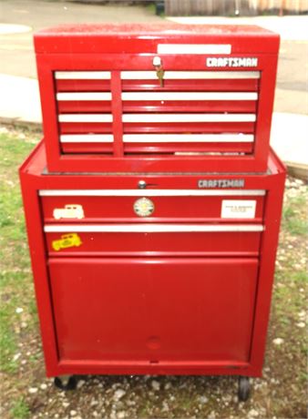 Craftsman Roll-Around With 4-Drawer Top Box