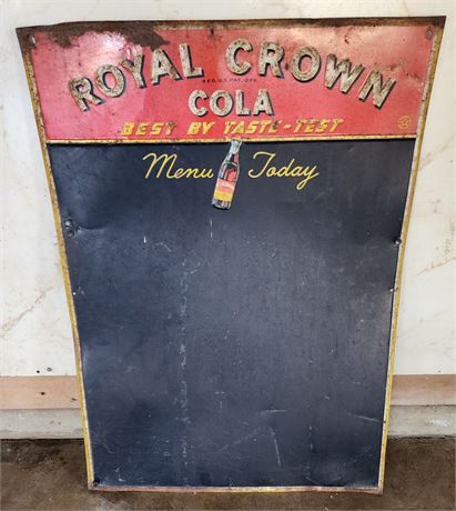 Royal Crown Cola Metal Sign