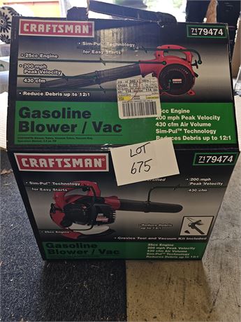 Craftsman Gas Blower