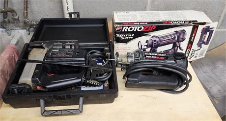 Roto zip Spiral Saw & Craftsman Scroll Saw