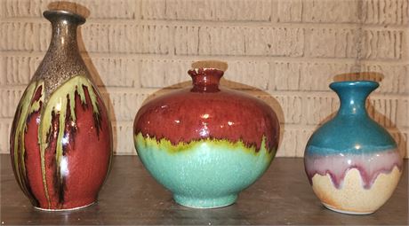 Ceramic Art Pottery Drip Vases