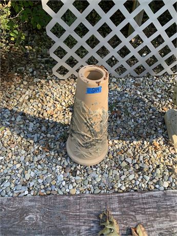 Pottery Bird Bath Stand