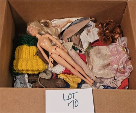 Mixed Dolls, Clothing & More