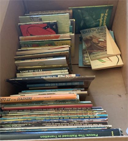Book Lot - Wonder Books, The Story of JFK, Sports Books & More