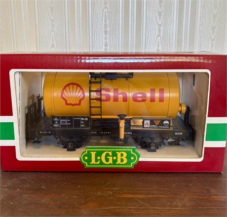 LGB Lehmann #4040 S Shell Fuel Car G Scale